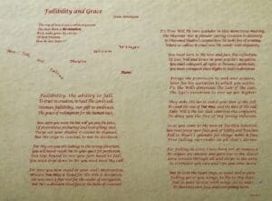 Fallibility and Grace by David F Klein a Dark Ranting