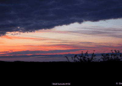 Strait Sunset #158 © David F. Klein