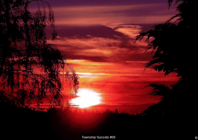 Township Sunsets #06 © David F. Klein