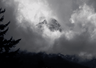 Veiled Peaks #44 © David F. Klein
